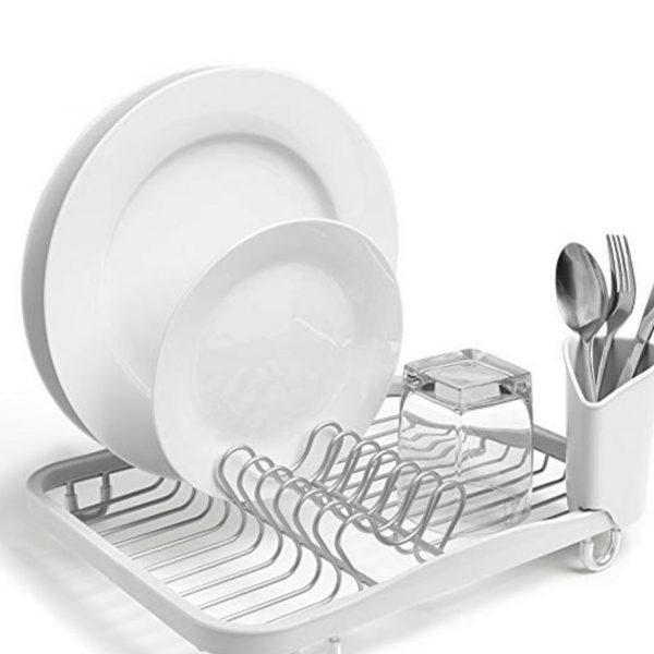 Sinkin Drying Rack- Dish Drainer with Caddy.