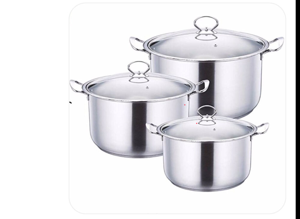 3 Pieces Cookware Set