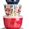 10 Pieces Batter Bowls Set with Lid - Image 3