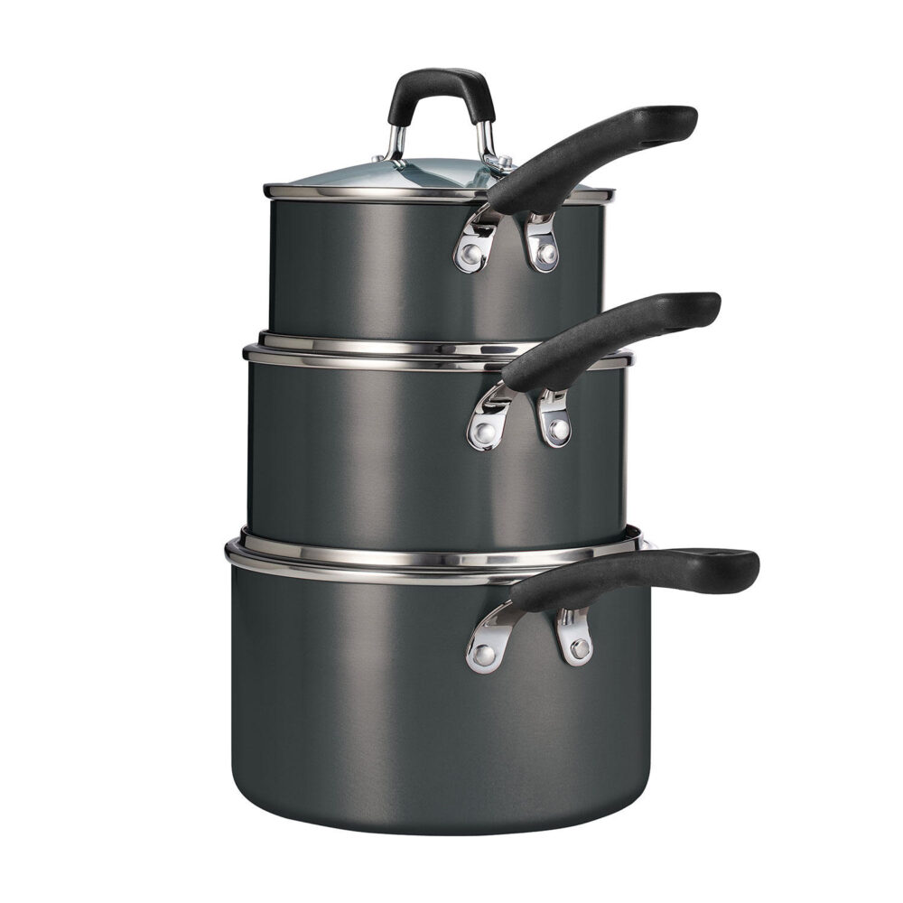 6 - Piece Stackable Nonstick Sauce Pan Set - Image 3