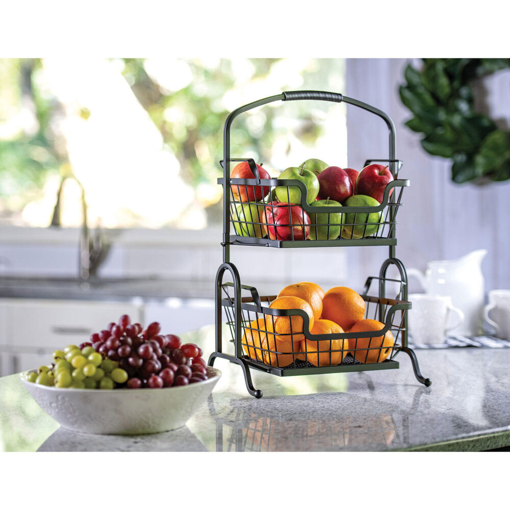 2-Tier Wire Basket
