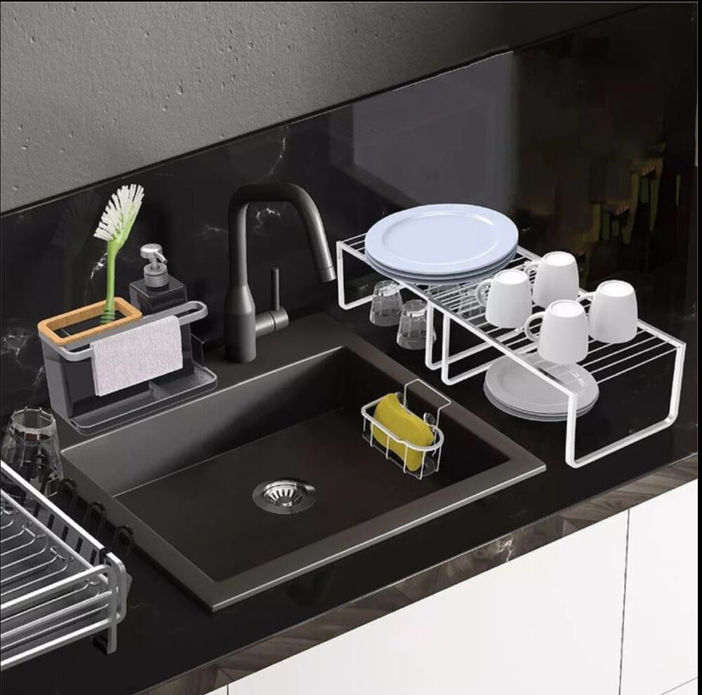 Members Mark 5 Piece Aluminium Sink Organizer Set