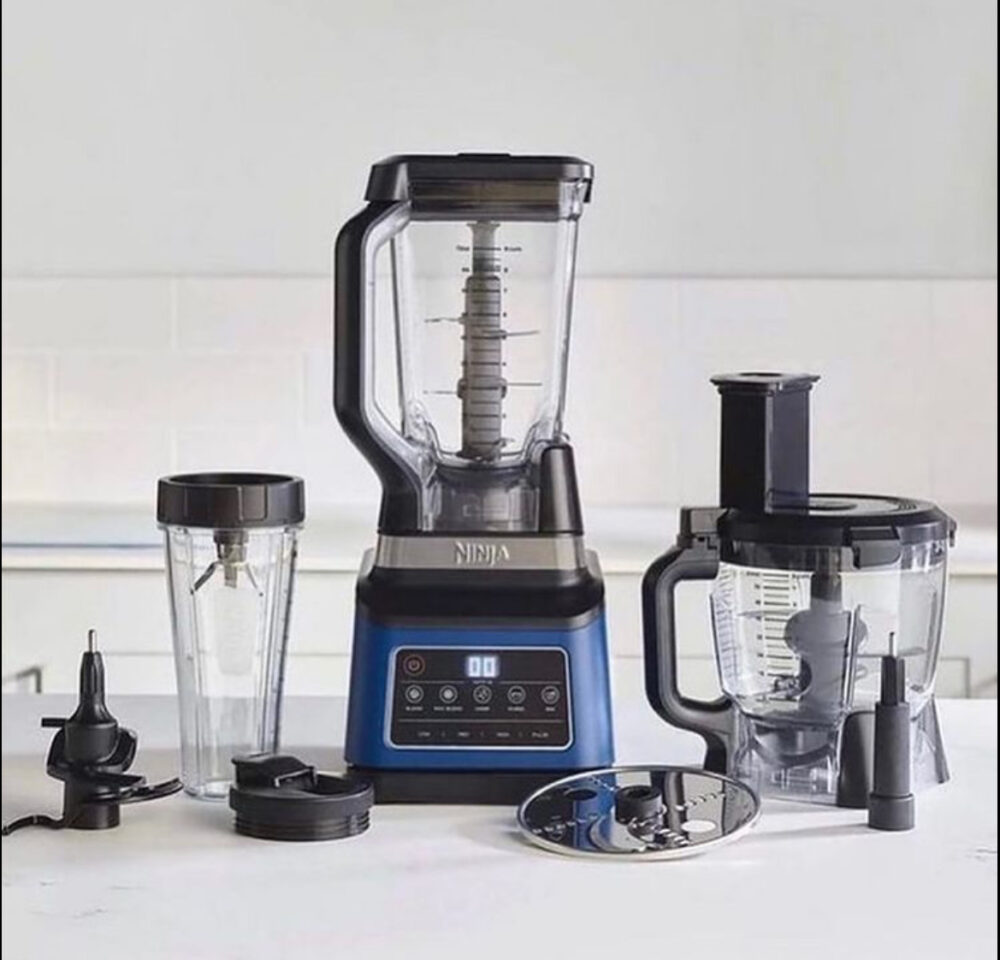 Ninja 3 in 1 Food Processor with Auto IQ - blue - Image 2