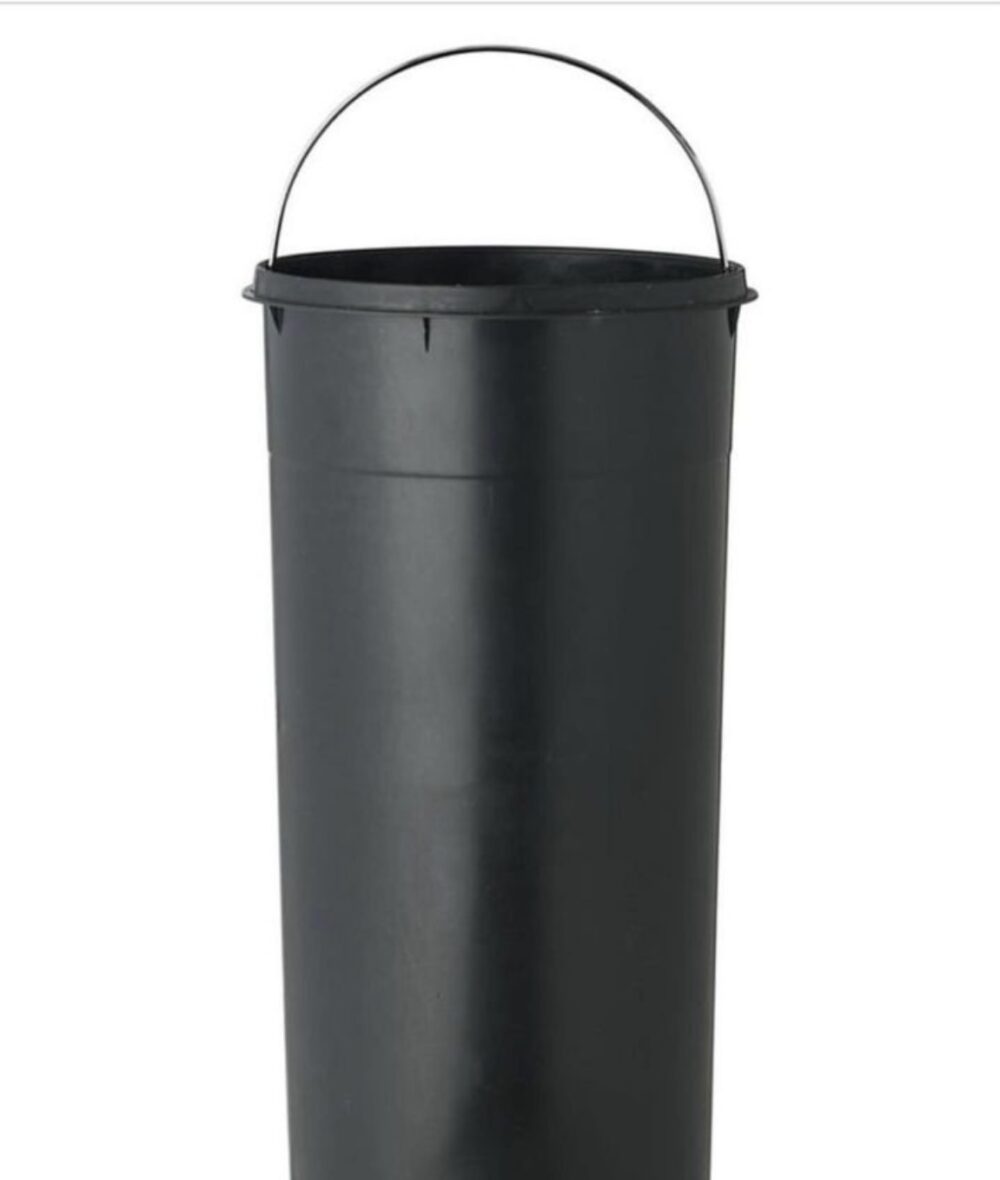 30 litre Pedal Bin- Black, Grey and Cream - Image 5
