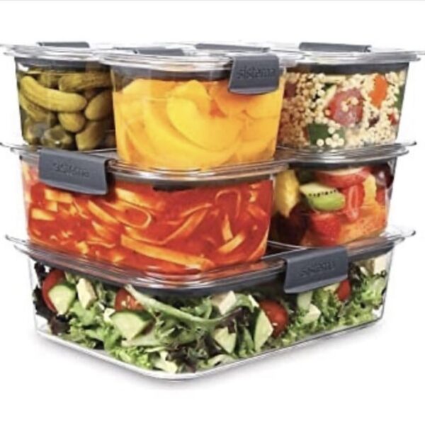 Sistema Brilliance 6 Piece Food Storage Set With Lids