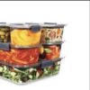 Sistema Brilliance 6 Piece Food Storage Set With Lids - Image 3