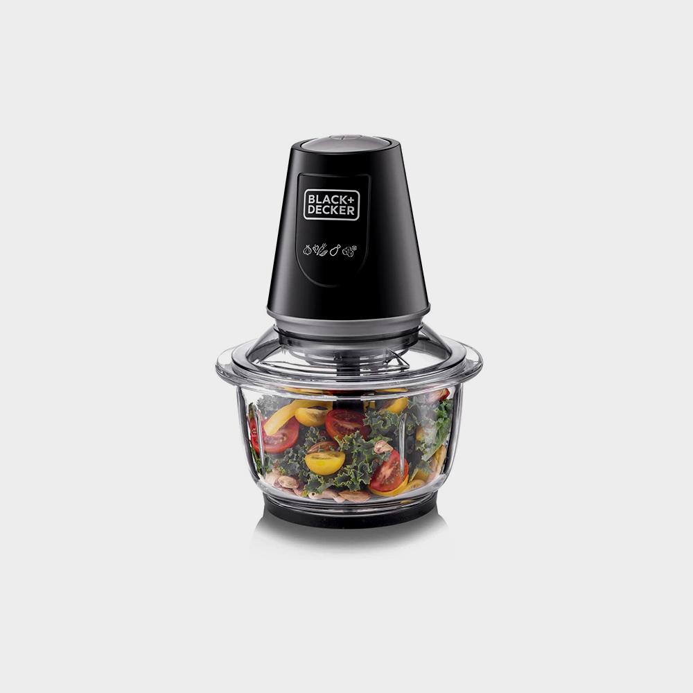 Vertical Glass Chopper/Mincer Glass Bowl Capacity With Removable Four Blade System Image 2