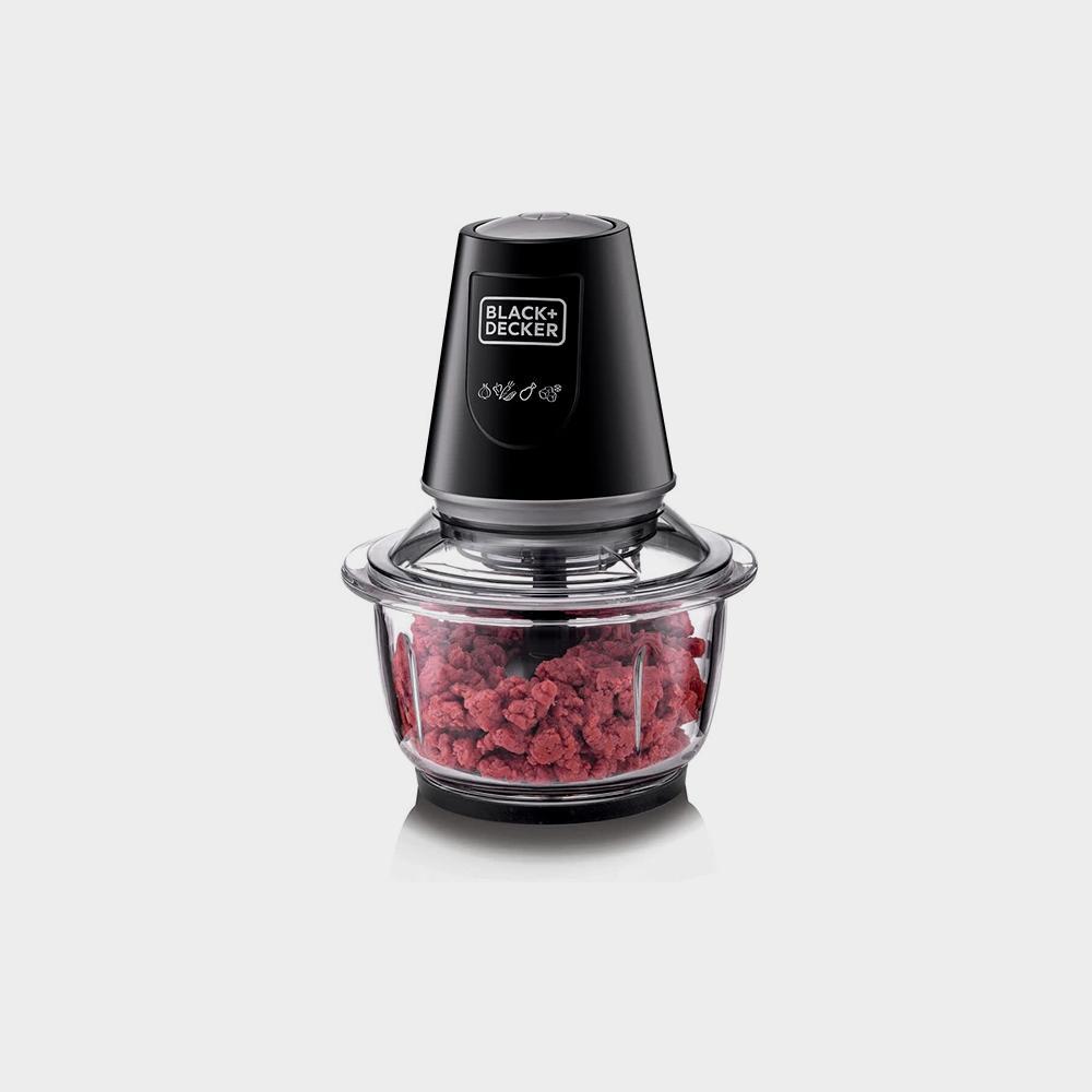 Vertical Glass Chopper/Mincer Glass Bowl Capacity With Removable Four Blade System Image 3