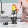 Ninja Slim blender smoothie maker Ninja Slim Blender & Smoothie Maker 700W - QB3001UK - Silver - Image 4