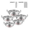 5pc Octan SQ Professional Galaxis Aluminium Karahi Set - Image 5
