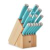 HAMPTON FORGE Epicure True Aqua 15 Pc Block Set