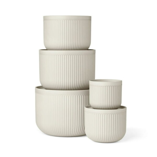 Member's Mark 10 Piece Serving Bowl Set   Cream