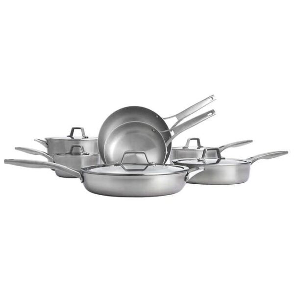 Calphalon Premier 12 Piece Triply Stainless Steel Cookware Set