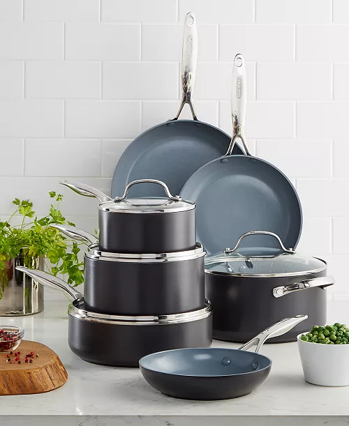 Green Pan ™ Valencia Pro Ceramic Non Stick 11 Piece Cookware Set