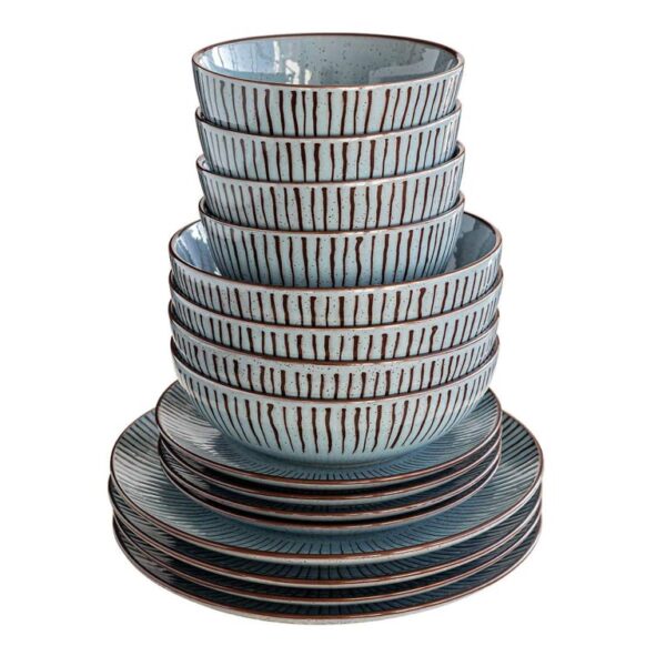 Overandback 16pc Dinnerware set Back to Origins,