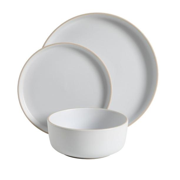 Gibson Home 18 Piece Everyday Essential Coupe Dinnerware Set