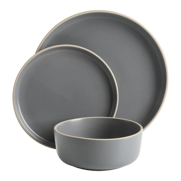 Gibson Home 18 Piece Everyday Essential Coupe Dinnerware Set Image 2