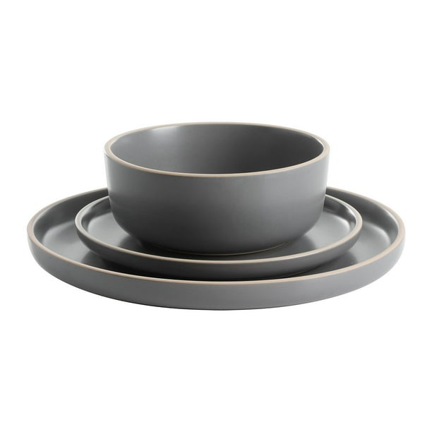 Gibson Home 18 Piece Everyday Essential Coupe Dinnerware Set Image 3