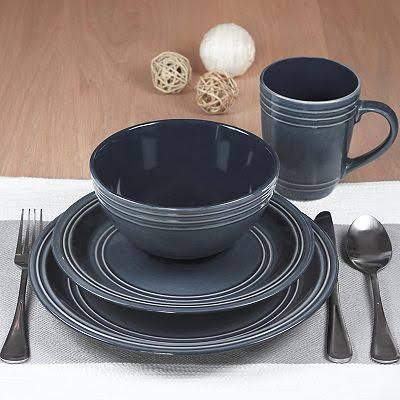 Allure 16 Piece Dinnerware Set, Service for 4 Image 3