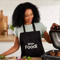 Ninja Foodi Apron Genuine One Size Indoor & Outdoor Black